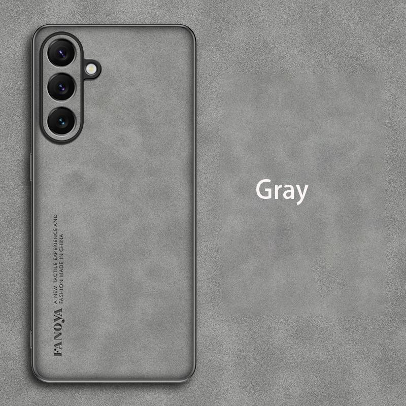 Роскошный силиконовый чехол из ПУ-кожи с овчиной для Samsung Galaxy A37 A57, мягкая защитная подставка, задняя крышка для Samsung Galaxy A57 Galaxy A37 серый
Роскошный силиконовый чехол из ПУ-кожи с овчиной для Samsung Galaxy A37 A57, мягкая защитная подставка, задняя крышка для Samsung Galaxy A57 Galaxy A37 серый