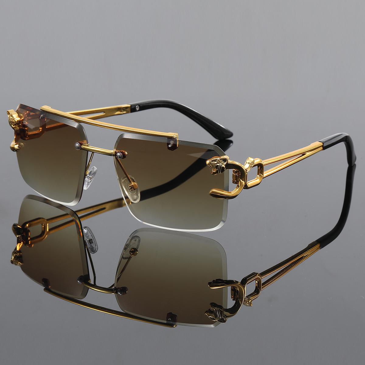1pc Unisex Casual Hollow Out Design Retro Rimless Square Glasses For Daily Life Outdoor Vacation Beach Street-Photography
1pc Unisex Casual Hollow Out Design Retro Rimless Square Glasses For Daily Life Outdoor Vacation Beach Street-Photography
