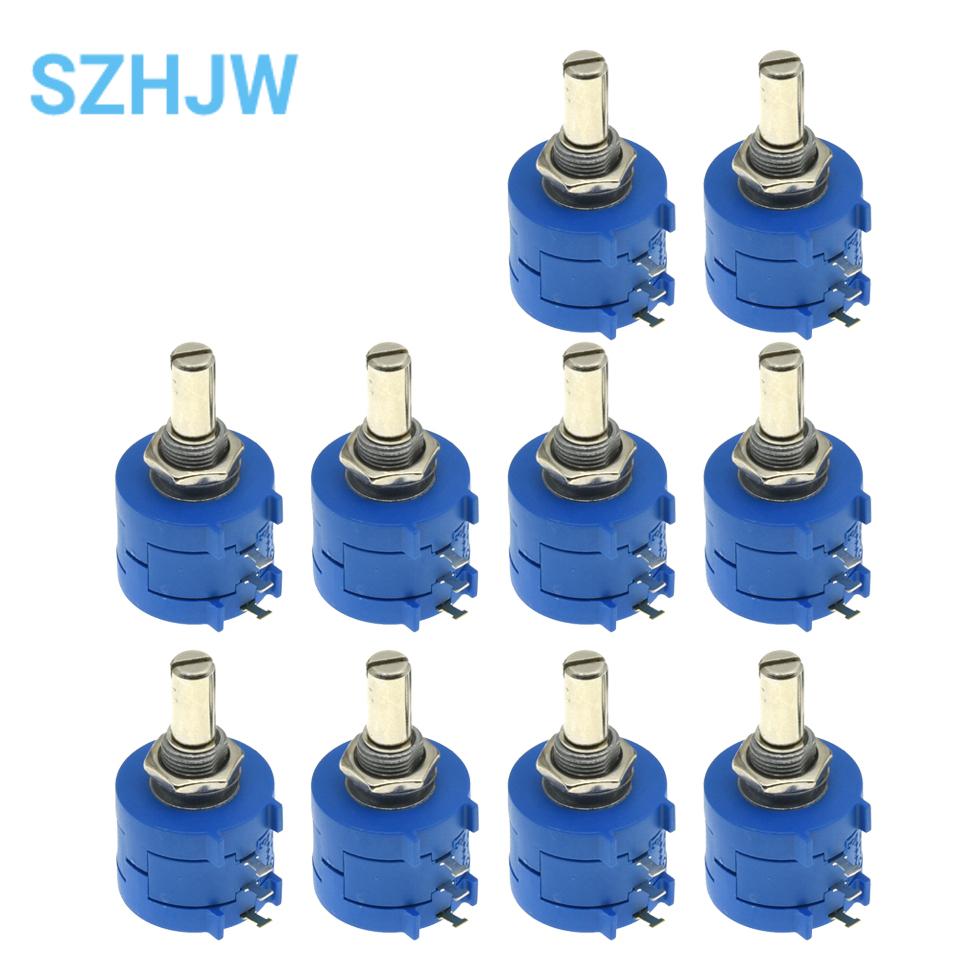 1pcs 3590S potentiometer-2-103 1K 2K 5K 10k 20K 50K 100K 100R 200R 500R precision multi- turn quality adjustable resistor
1pcs 3590S potentiometer-2-103 1K 2K 5K 10k 20K 50K 100K 100R 200R 500R precision multi- turn quality adjustable resistor
