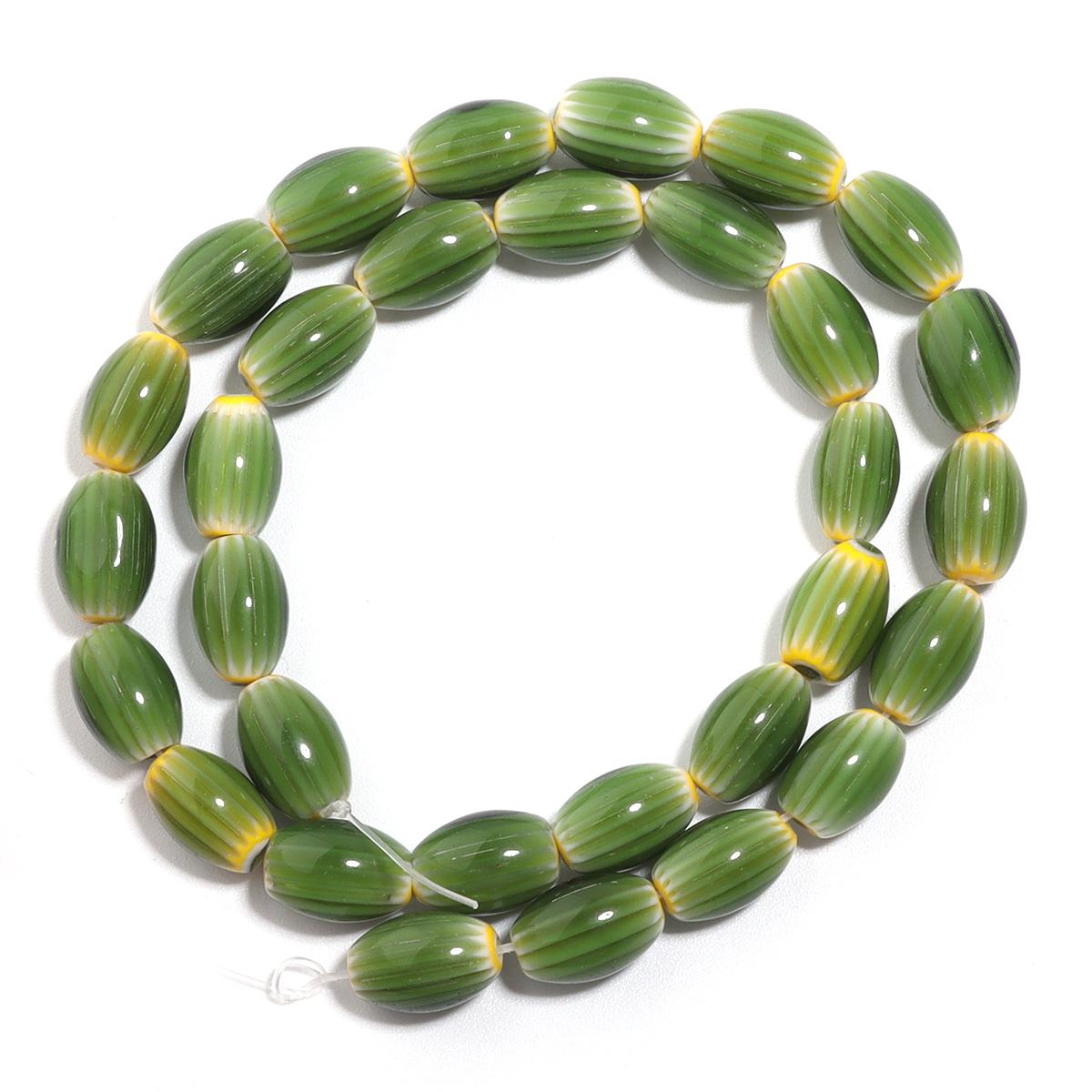 1 Strand 6mm 8mm Colorful Stripe Lampwork Beads Oval Shape Loose Beads For Jewelry Making DIY Handmade Bracelet Accessories 6X9mm apx 38pcs
1 Strand 6mm 8mm Colorful Stripe Lampwork Beads Oval Shape Loose Beads For Jewelry Making DIY Handmade Bracelet Accessories 6X9mm apx 38pcs