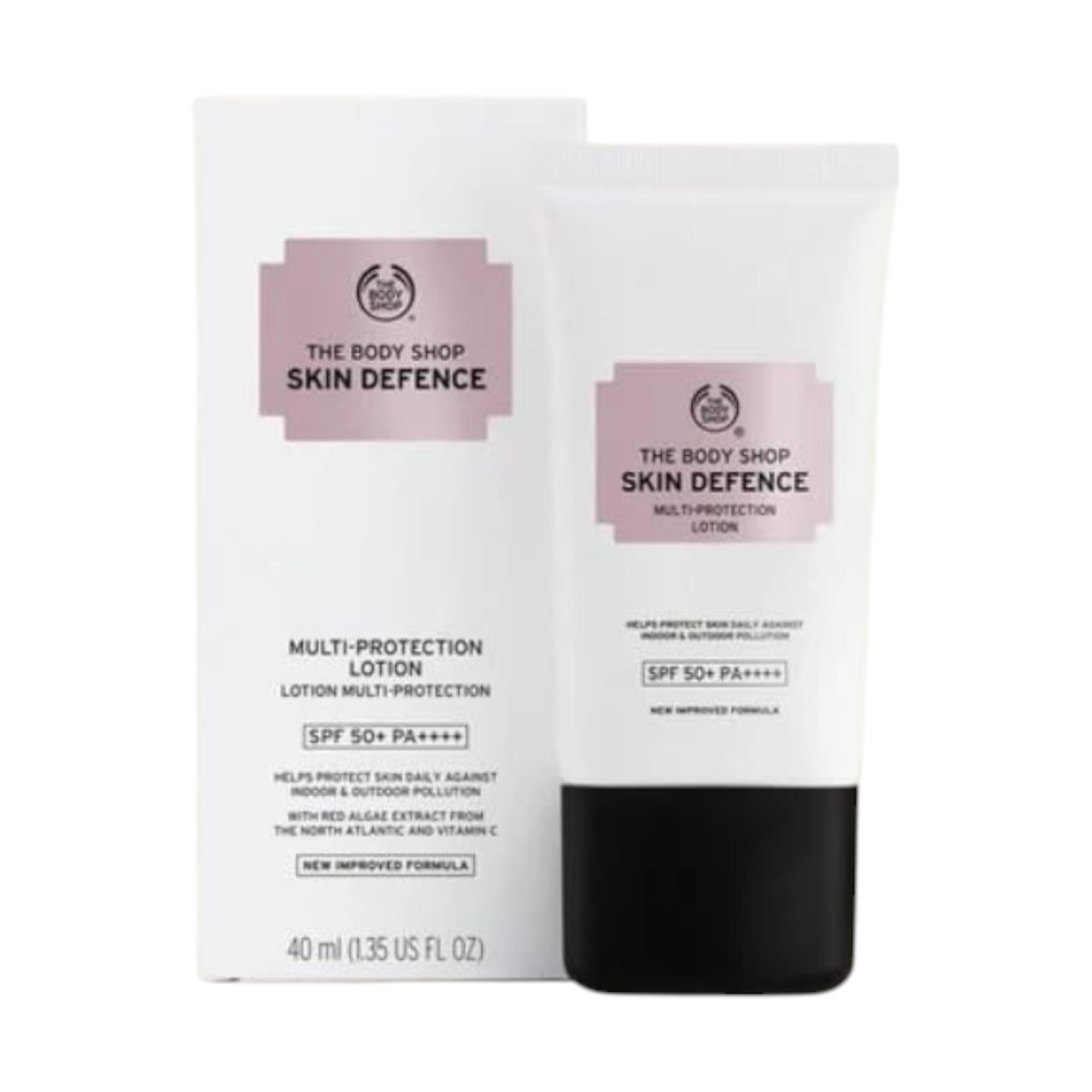 The Body Shop Skin Defence SPF 50 PA+++ Light Essence Sunscreen 60 ml Multi Protection Daily Face Shield Care
The Body Shop Skin Defence SPF 50 PA+++ Light Essence Sunscreen 60 ml Multi Protection Daily Face Shield Care