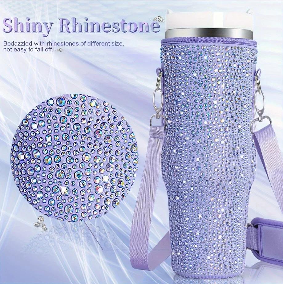 6 colors shiny rhinestone Lanyard cup protection case bag vacuum bottle compatitable for Stanley 40oz accessories vehicle
6 colors shiny rhinestone Lanyard cup protection case bag vacuum bottle compatitable for Stanley 40oz accessories vehicle