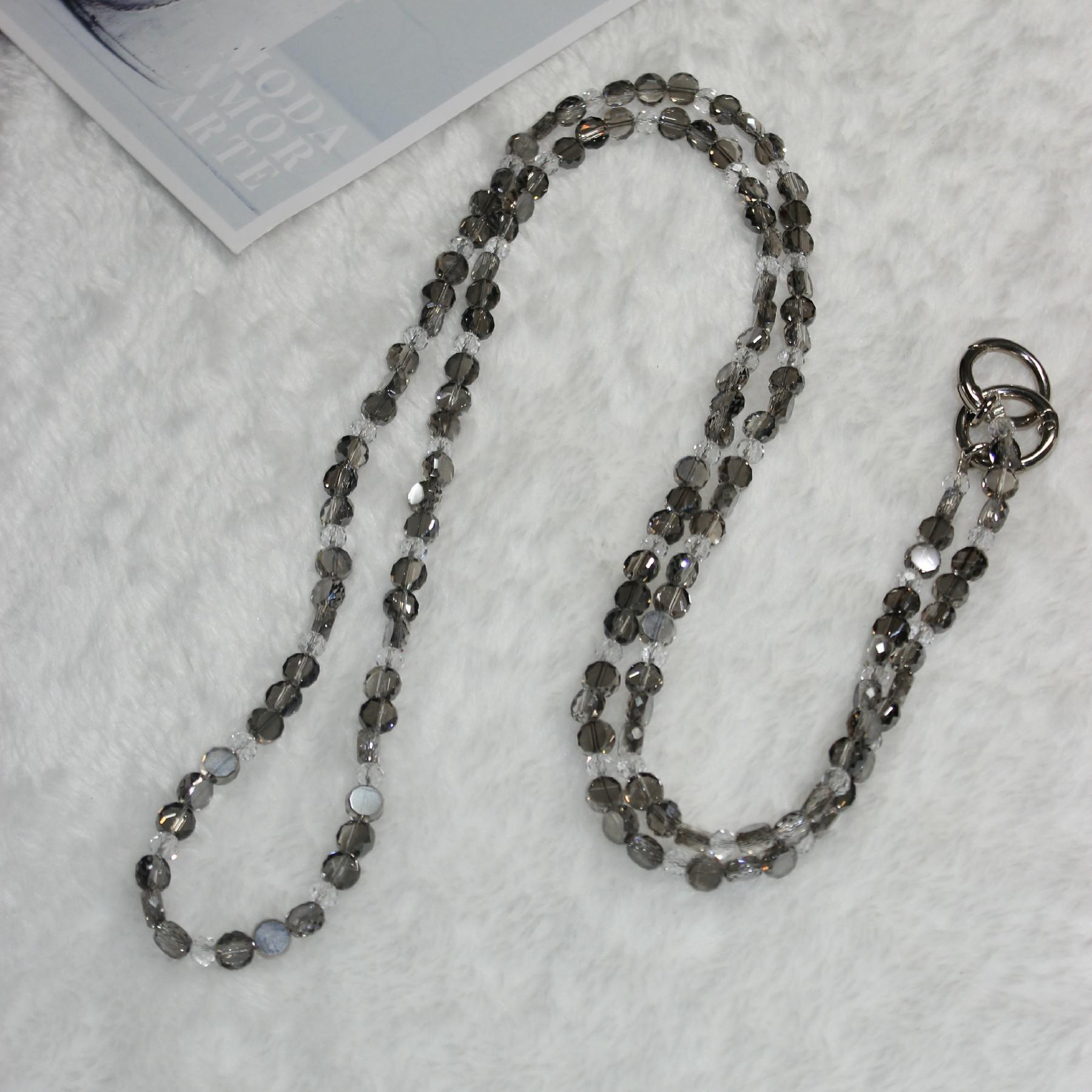 120cm Phone Charm Strap Crystal Beads Shoulder Strap Lanyard with Tether Tab F
120cm Phone Charm Strap Crystal Beads Shoulder Strap Lanyard with Tether Tab F