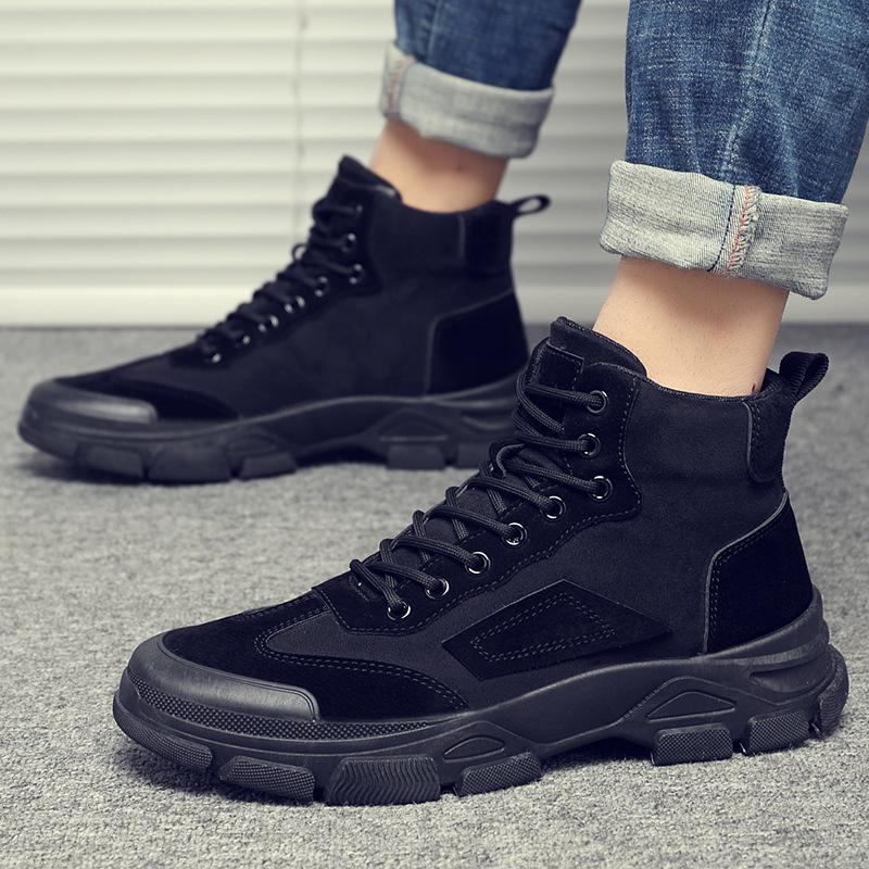 Зимние флисовые теплые ботинки 2024 года, британские высокие ботинки, модные мужские ботинки Martin 44
Зимние флисовые теплые ботинки 2024 года, британские высокие ботинки, модные мужские ботинки Martin 44