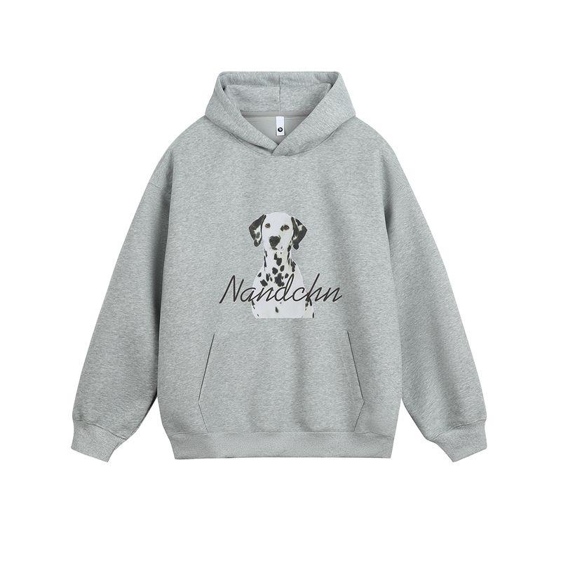 Men s Heavyweight American Retro Niche Lazy Style Spotted Dog Hooded Sweatshirt Autumn Loose Gray Hoodie Jacket Flower Gray M
Men s Heavyweight American Retro Niche Lazy Style Spotted Dog Hooded Sweatshirt Autumn Loose Gray Hoodie Jacket Flower Gray M