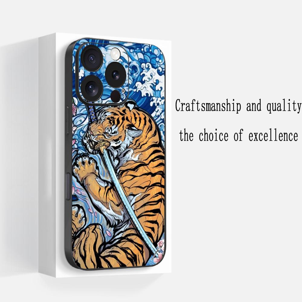 White Tiger japan art painting pattern Phone Case For iPhone 17 16 e 15 14 13 12 Plus Mini Pro Max Soft black Shockproof Cover iPhone 16 Pro Max
White Tiger japan art painting pattern Phone Case For iPhone 17 16 e 15 14 13 12 Plus Mini Pro Max Soft black Shockproof Cover iPhone 16 Pro Max