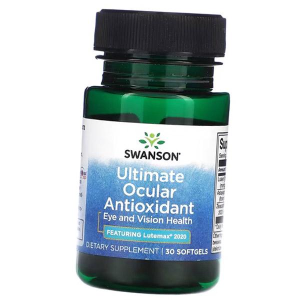 Антиоксидант для глаз, Ultimate Ocular Antioxidant, Swanson 30гелкапс (72280110) 30softgels
Антиоксидант для глаз, Ultimate Ocular Antioxidant, Swanson 30гелкапс (72280110) 30softgels