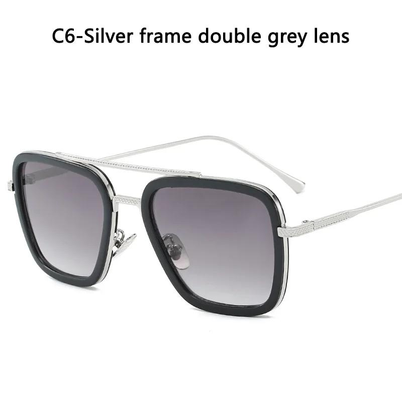 Солнцезащитные очки Steam Punk Tony Stark для мужчин и женщин, модные квадратные очки для вождения, унисекс, металлическая оправа, модные оттенки Oculos De Sol As shown
Солнцезащитные очки Steam Punk Tony Stark для мужчин и женщин, модные квадратные очки для вождения, унисекс, металлическая оправа, модные оттенки Oculos De Sol As shown