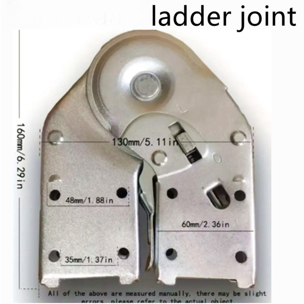 Heavy Duty Locking Aluminum Ladder Hinge Connector Adjustable Joint for Extension and Folding Ladder Maintenance
Heavy Duty Locking Aluminum Ladder Hinge Connector Adjustable Joint for Extension and Folding Ladder Maintenance