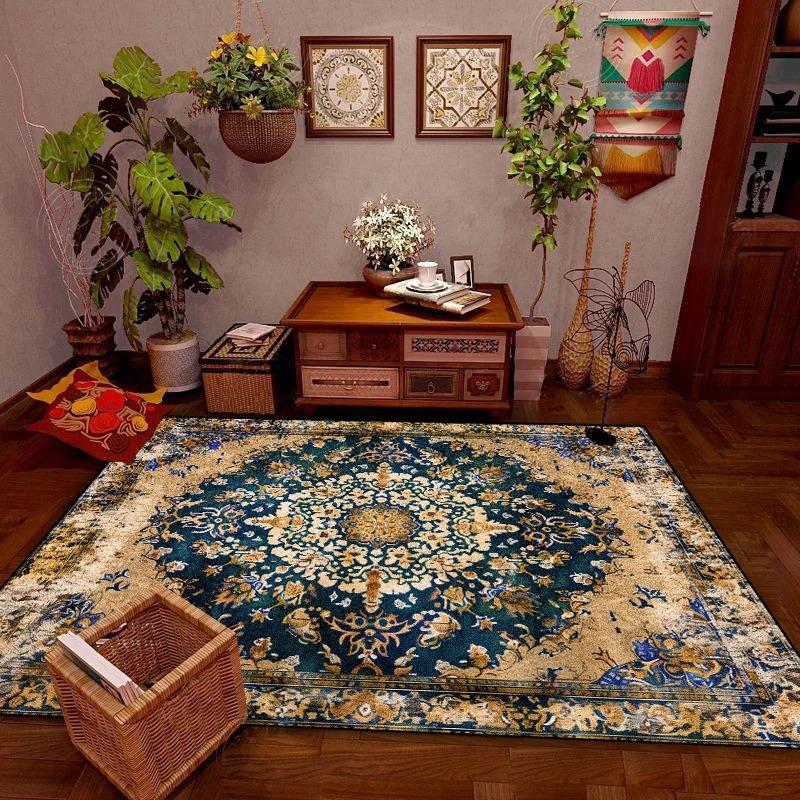 Retro Persian Printed Rug for American Bohemian Living Room Entryway and Bedroom Sofa Non-Slip Decor 40x60cm
Retro Persian Printed Rug for American Bohemian Living Room Entryway and Bedroom Sofa Non-Slip Decor 40x60cm