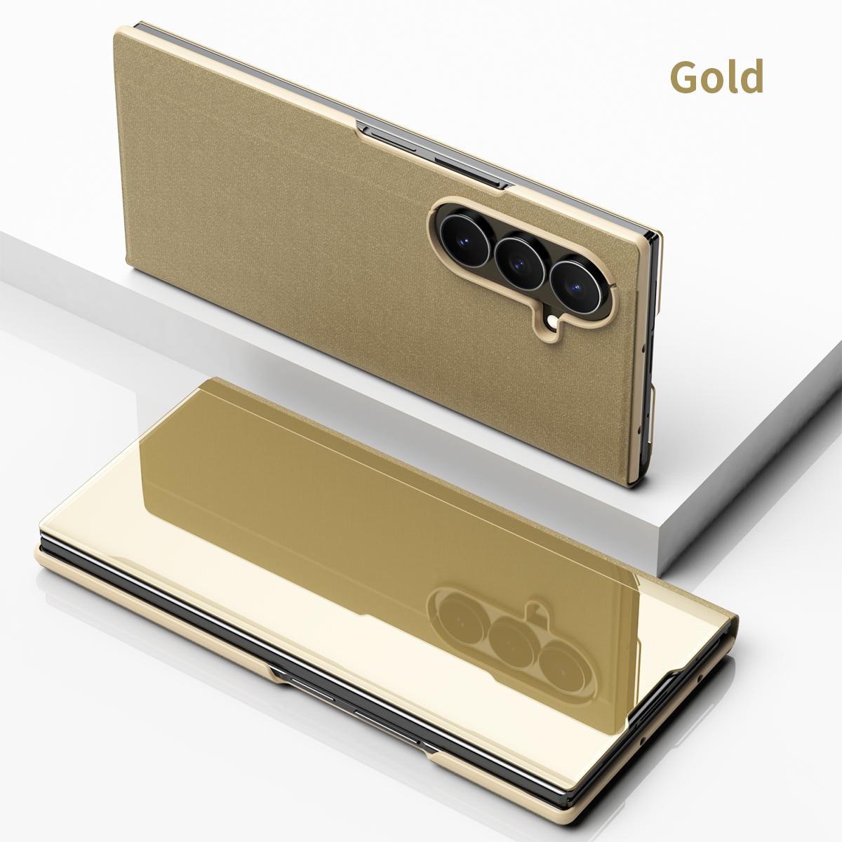Electroplate Mirror Clear View Flip Phone Case For Samsung Galaxy Z TriFold PU Leather Shell Full Protection Cover PC and PU Leather
Electroplate Mirror Clear View Flip Phone Case For Samsung Galaxy Z TriFold PU Leather Shell Full Protection Cover PC and PU Leather