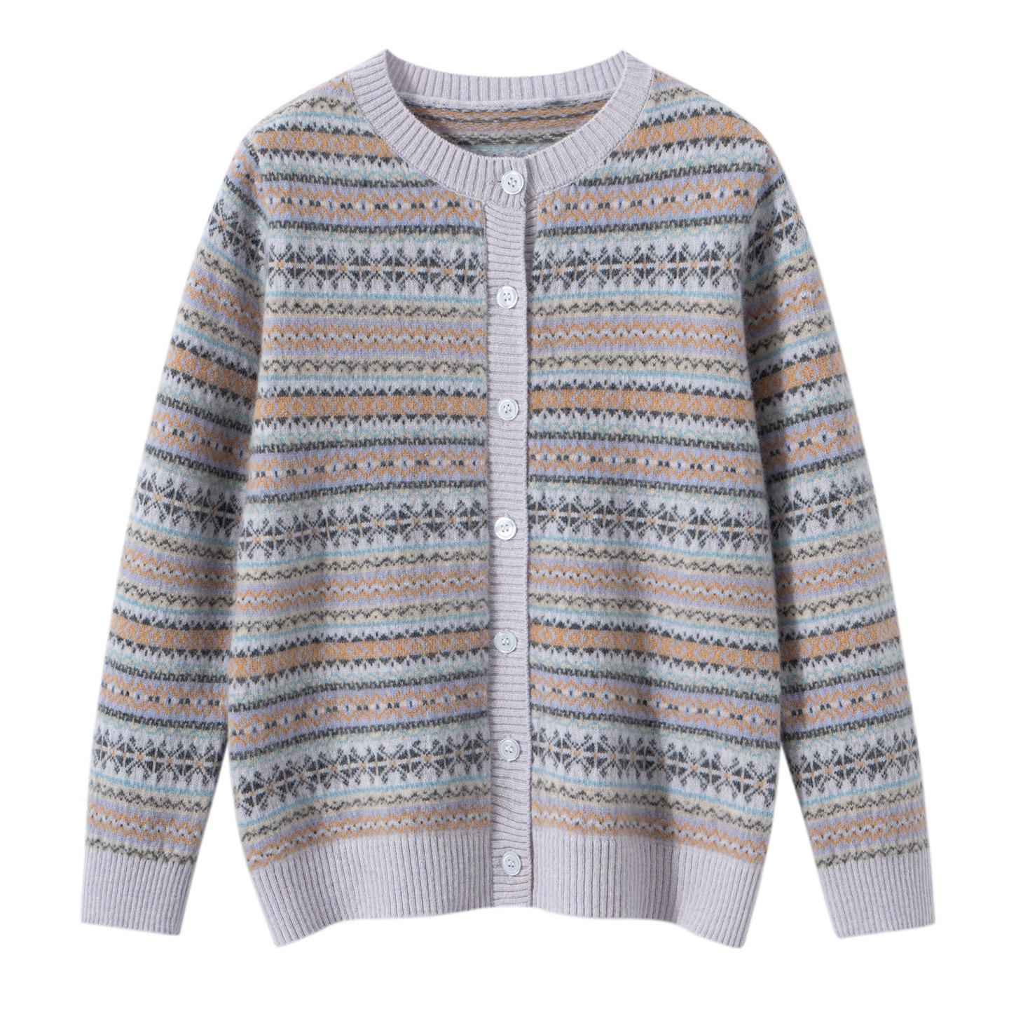 Children’s Pure Wool Fair Isle Sweater - Warm Thickened Knit with Round Neck for Autumn/Winter 2025 170 cm
Children’s Pure Wool Fair Isle Sweater - Warm Thickened Knit with Round Neck for Autumn/Winter 2025 170 cm