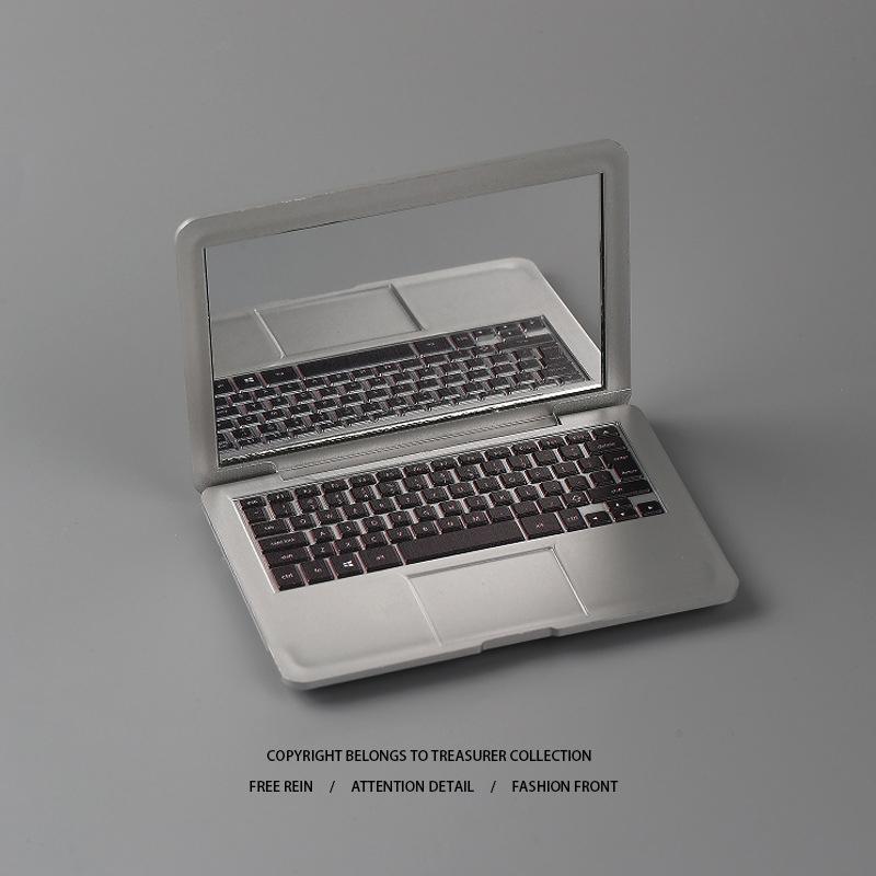 Креативное портативное мини-компьютерное зеркало, складное зеркало для макияжа в форме ноутбука, высококачественное карманное зеркало, зеркало для красоты и макияжа серебряный серый
Креативное портативное мини-компьютерное зеркало, складное зеркало для макияжа в форме ноутбука, высококачественное карманное зеркало, зеркало для красоты и макияжа серебряный серый