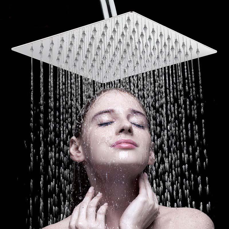 High Quality 10/8/6 Inch Stainless Steel Ultra-Thin Waterfall Shower Heads Rainfall Shower Head Rain Square Round 15cm
High Quality 10/8/6 Inch Stainless Steel Ultra-Thin Waterfall Shower Heads Rainfall Shower Head Rain Square Round 15cm
