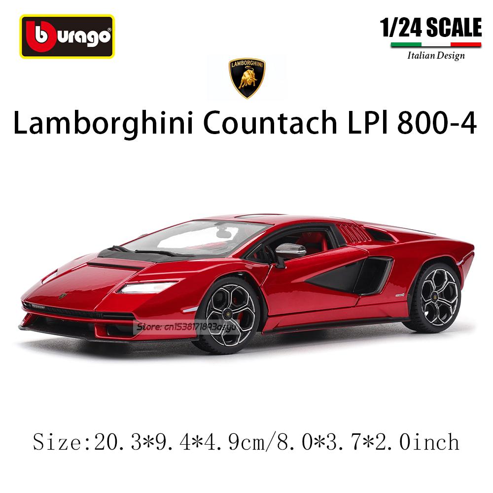 Bburago 1:24 Lamborghini Countach LPI 800-4 Alloy material Model Sports Car Gift Simulation Collection Toy Exquisite Simulation
Bburago 1:24 Lamborghini Countach LPI 800-4 Alloy material Model Sports Car Gift Simulation Collection Toy Exquisite Simulation