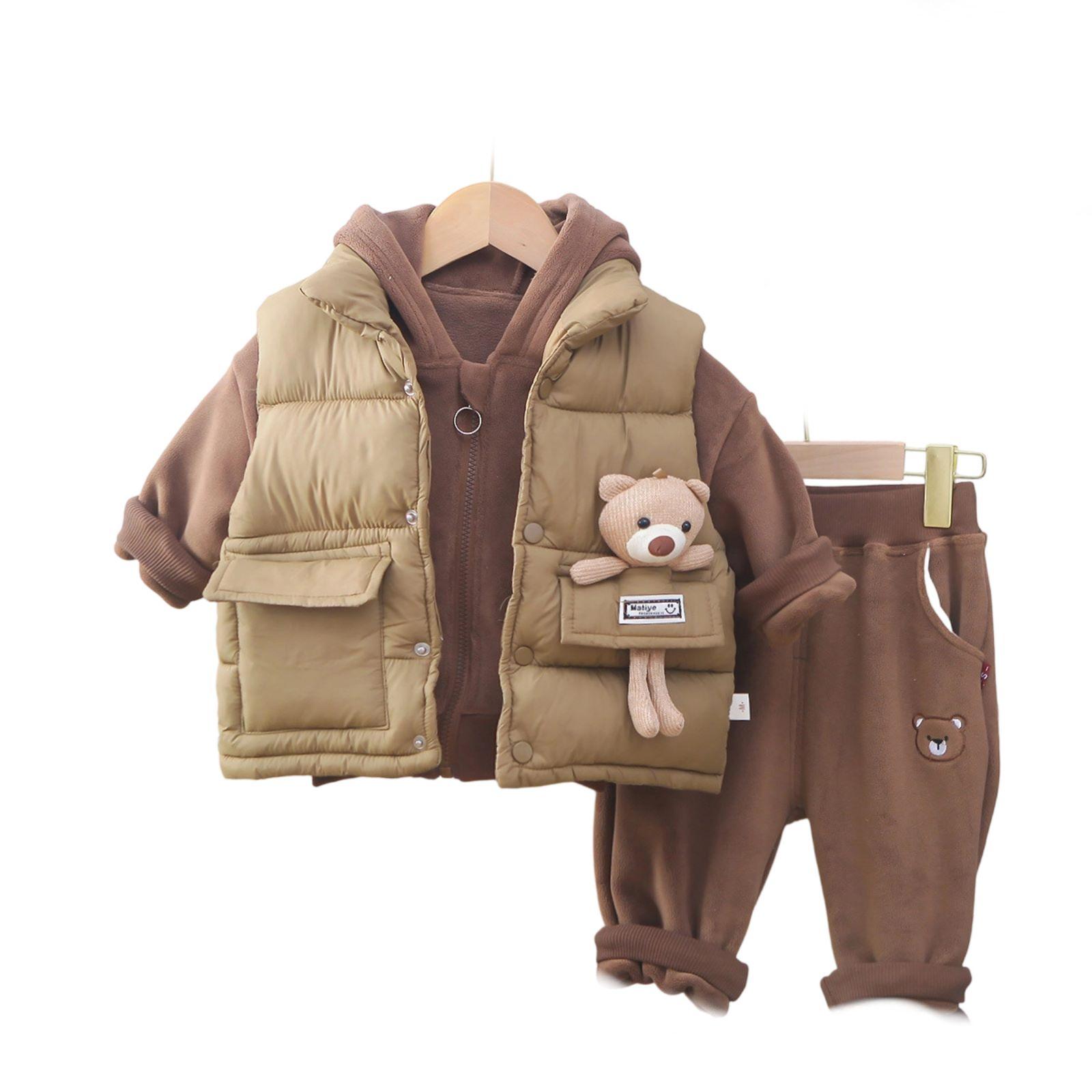 Kids Casual Long-Sleeve Set, Comfortable Daily Wear Outfits 120 коричневий
Kids Casual Long-Sleeve Set, Comfortable Daily Wear Outfits 120 коричневий