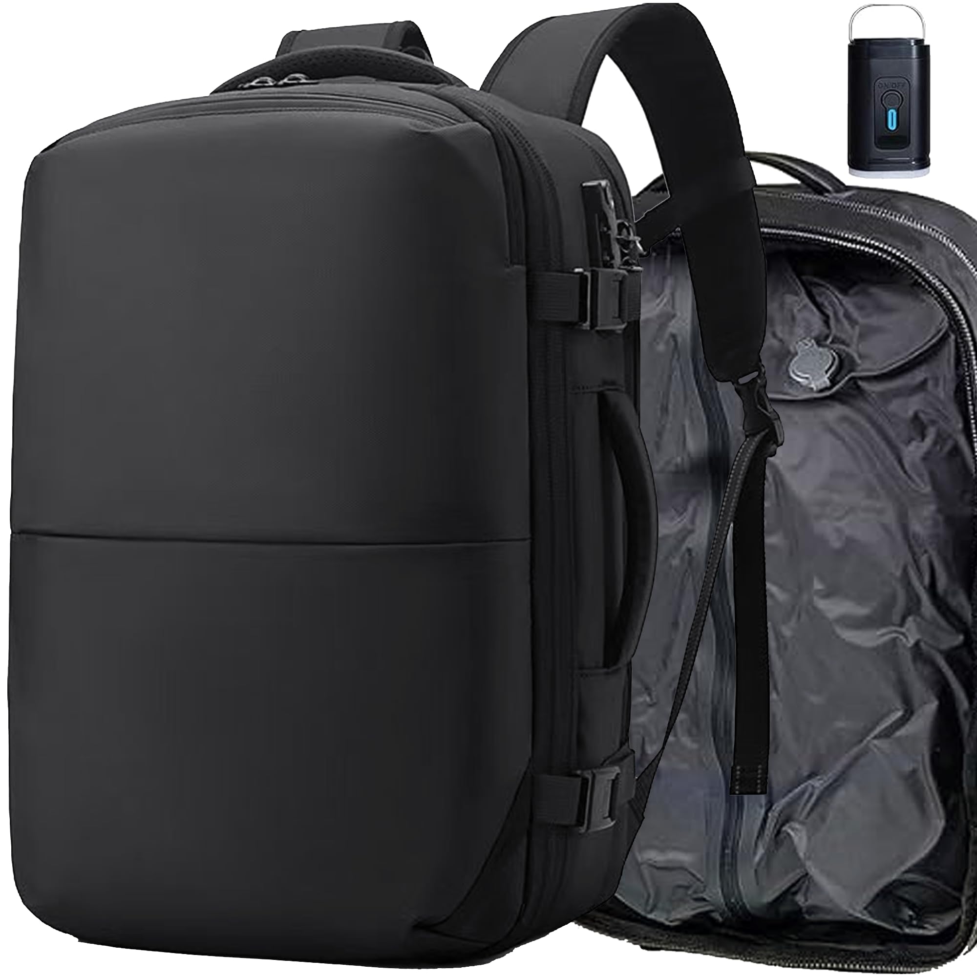 Sushoori Business Backpack, Large Capacity 60L, Vacuum Compression Backpack with Electric Pump, Expandable TSA Lock, Anti-Theft, 17-inch Laptop Bag,
Sushoori Business Backpack, Large Capacity 60L, Vacuum Compression Backpack with Electric Pump, Expandable TSA Lock, Anti-Theft, 17-inch Laptop Bag,
