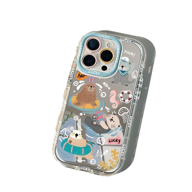 Подходит для чехла для мобильного телефона Apple 16pro Зеркало Плавающий Выдра Iphone13 Xiaomi 14pro Милый и Креативный OPPO iPhone 7 Plus
Подходит для чехла для мобильного телефона Apple 16pro Зеркало Плавающий Выдра Iphone13 Xiaomi 14pro Милый и Креативный OPPO iPhone 7 Plus