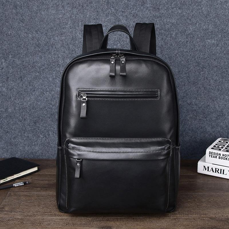 Мужской рюкзак, простой кожаный рюкзак, мужской модный тренд из воловьей кожи, молодежный рюкзак для отдыха и путешествий, компьютерный рюкзак
Мужской рюкзак, простой кожаный рюкзак, мужской модный тренд из воловьей кожи, молодежный рюкзак для отдыха и путешествий, компьютерный рюкзак