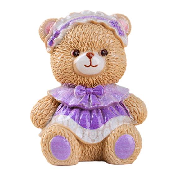 Mini Cartoon Bear Figurine Tiny Resin Bear Figures with Dress Cute Cake Toppers for DIY Crafts Dollhouse Fairy Garden Micro Landscape Decor G
Mini Cartoon Bear Figurine Tiny Resin Bear Figures with Dress Cute Cake Toppers for DIY Crafts Dollhouse Fairy Garden Micro Landscape Decor G