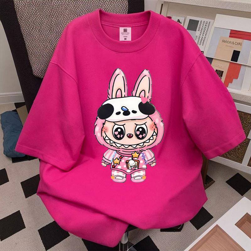 Popular LABUBU Korean Style Short Sleeved T-shirt for Women s Summer Fashion Versatile Top for Women s Clothing S
Popular LABUBU Korean Style Short Sleeved T-shirt for Women s Summer Fashion Versatile Top for Women s Clothing S