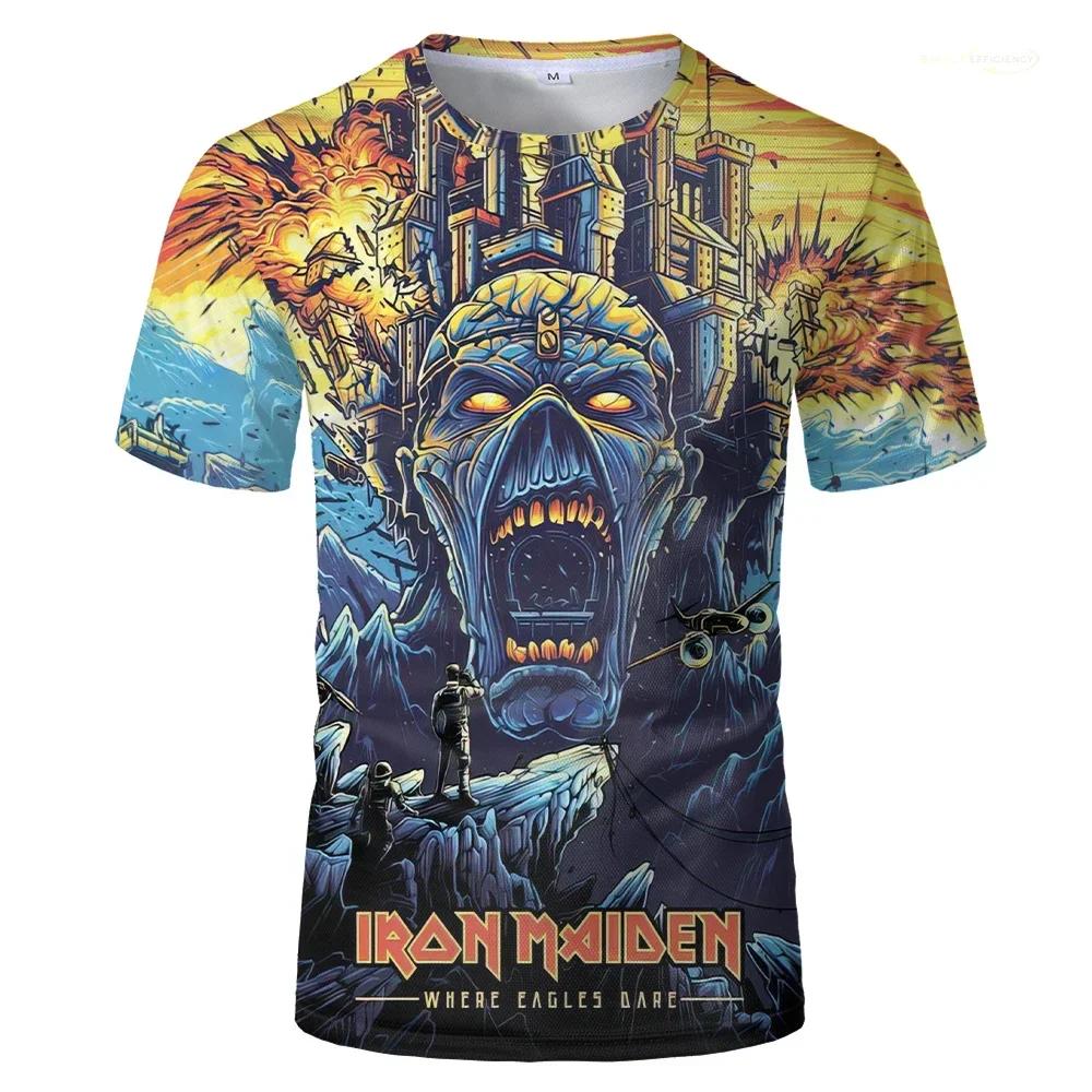 Punk 3D Print T-shirts for Men Women Heavy Metal Rock Band Retro Clothing Summer Loose Tee Short Sleeve Oversized Hip Hop Tops 6XL
Punk 3D Print T-shirts for Men Women Heavy Metal Rock Band Retro Clothing Summer Loose Tee Short Sleeve Oversized Hip Hop Tops 6XL