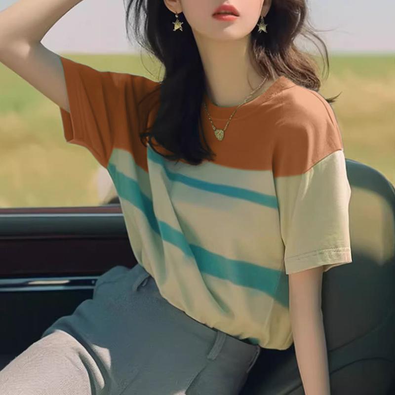 ZANZEA Женские летние футболки с круглым вырезом и коротким рукавом с градиентным принтом в полоску 2XL оранжевый
ZANZEA Женские летние футболки с круглым вырезом и коротким рукавом с градиентным принтом в полоску 2XL оранжевый