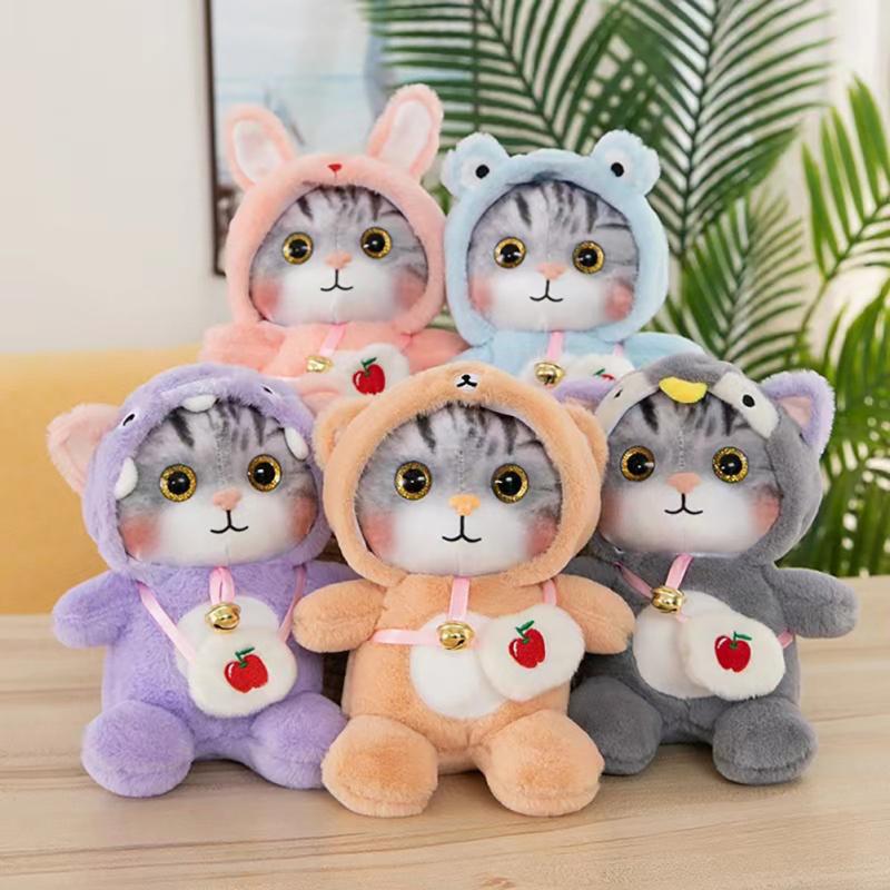 25 см плюшевая кукла-кошка, игрушки Kawaii, мягкие мультяшные животные, плюшевые игрушки для детей, праздник
25 см плюшевая кукла-кошка, игрушки Kawaii, мягкие мультяшные животные, плюшевые игрушки для детей, праздник