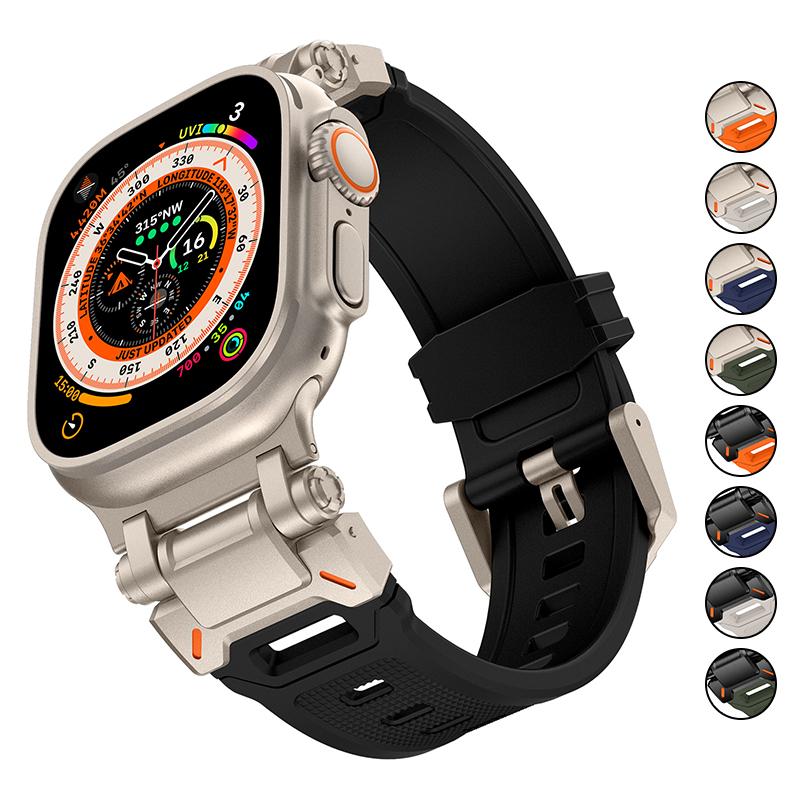 Classic Soft Strap for Apple Watch Ultra 2 Band 49mm 45mm 44mm 42mm Metal Stainless Steel Connector TPU Iwatch 9 8 7 6 SE 5 4 49mm-For ultra 2 1
Classic Soft Strap for Apple Watch Ultra 2 Band 49mm 45mm 44mm 42mm Metal Stainless Steel Connector TPU Iwatch 9 8 7 6 SE 5 4 49mm-For ultra 2 1