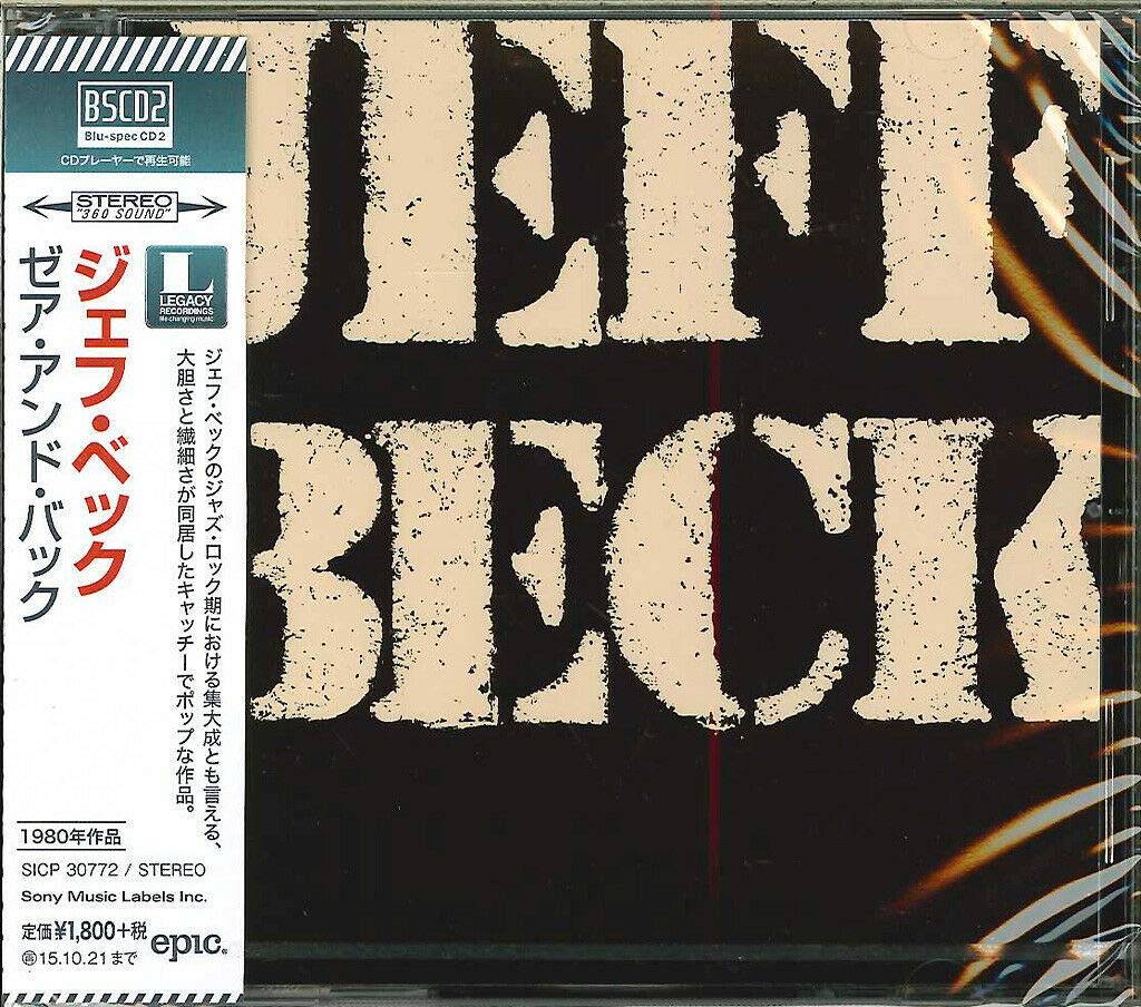 There and Back Jeff Beck -
There and Back Jeff Beck -