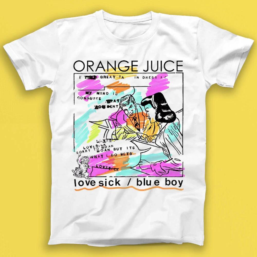 Orange Juice Blue Boy Lovesick Punk Rock Music Gift T Shirt 2036 S
Orange Juice Blue Boy Lovesick Punk Rock Music Gift T Shirt 2036 S