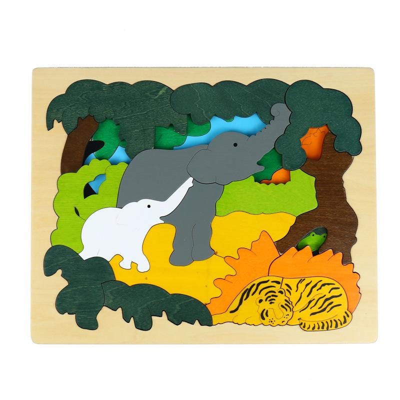 Five-Layer Wooden Animal Jigsaw Puzzle for Early Education - Children s Multi-Layer Cartoon Story Puzzle Blocks
Five-Layer Wooden Animal Jigsaw Puzzle for Early Education - Children s Multi-Layer Cartoon Story Puzzle Blocks
