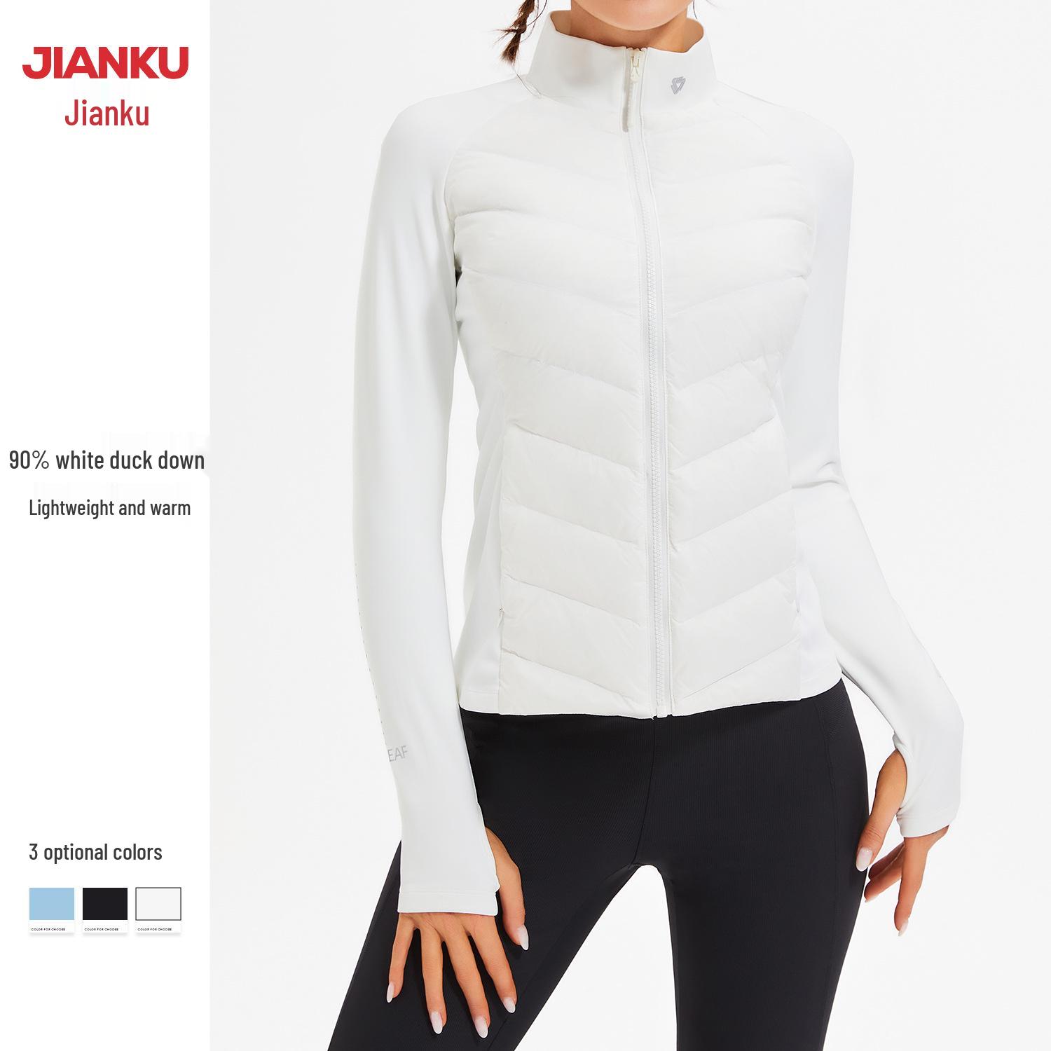 Unisex White Duck Down Puffer Jacket, Stand Collar, Zipper, Warm and Thick for Fitness, Running, and Sports. 3XL
Unisex White Duck Down Puffer Jacket, Stand Collar, Zipper, Warm and Thick for Fitness, Running, and Sports. 3XL