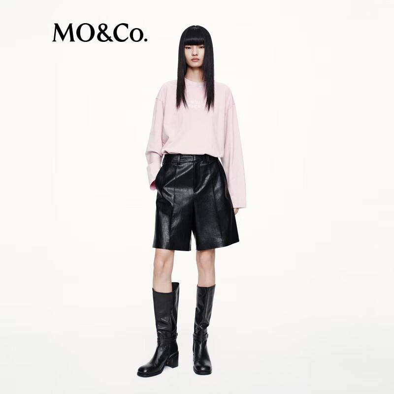 MO&Co. Women s Loose Cotton Round Neck T-Shirt M
MO&Co. Women s Loose Cotton Round Neck T-Shirt M