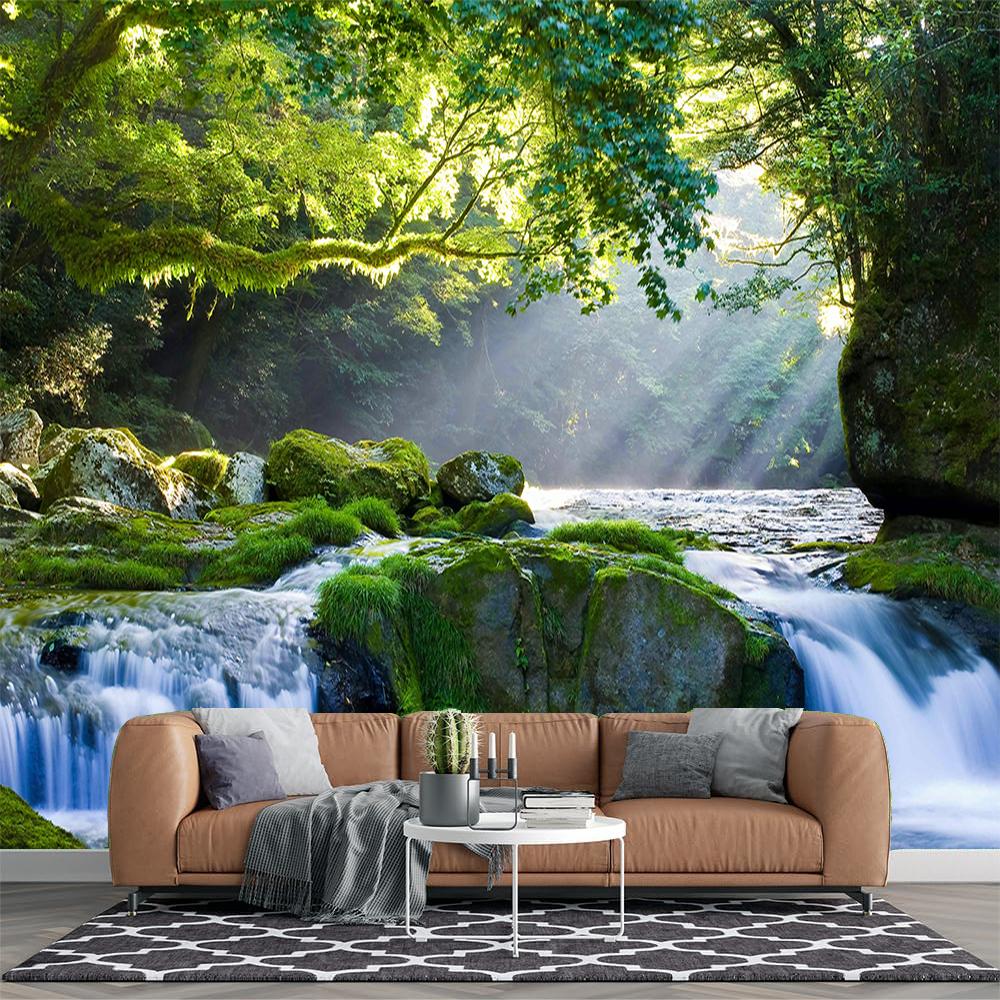 3d Forest Waterfall Wallpaper Scenery Wall Mural Living Room Tv Bedroom Waterfall Wallpaper Home Decor 200 cm(W) x 140 cm(H)
3d Forest Waterfall Wallpaper Scenery Wall Mural Living Room Tv Bedroom Waterfall Wallpaper Home Decor 200 cm(W) x 140 cm(H)