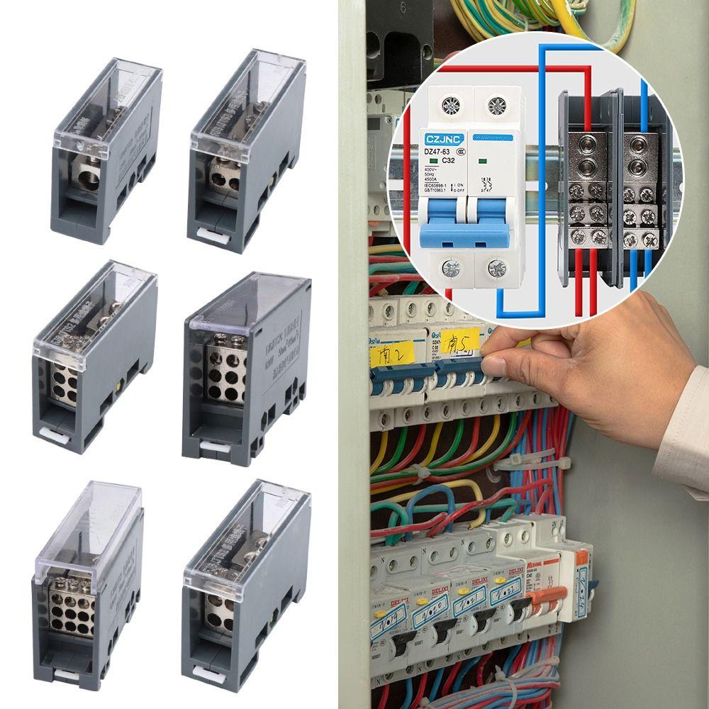 ABS/Copper Din Rail Terminal Block One in Multiple out Wiring Terminal for Circuit Breaker One In One Out
ABS/Copper Din Rail Terminal Block One in Multiple out Wiring Terminal for Circuit Breaker One In One Out
