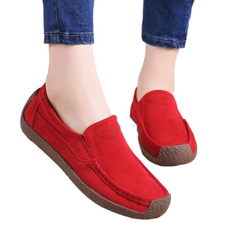 Women s shoes spring and autumn leather single shoes soft-soled mother shoes women s velvet casual shoes comfortable flat shoes 42 сірий колір
Women s shoes spring and autumn leather single shoes soft-soled mother shoes women s velvet casual shoes comfortable flat shoes 42 сірий колір