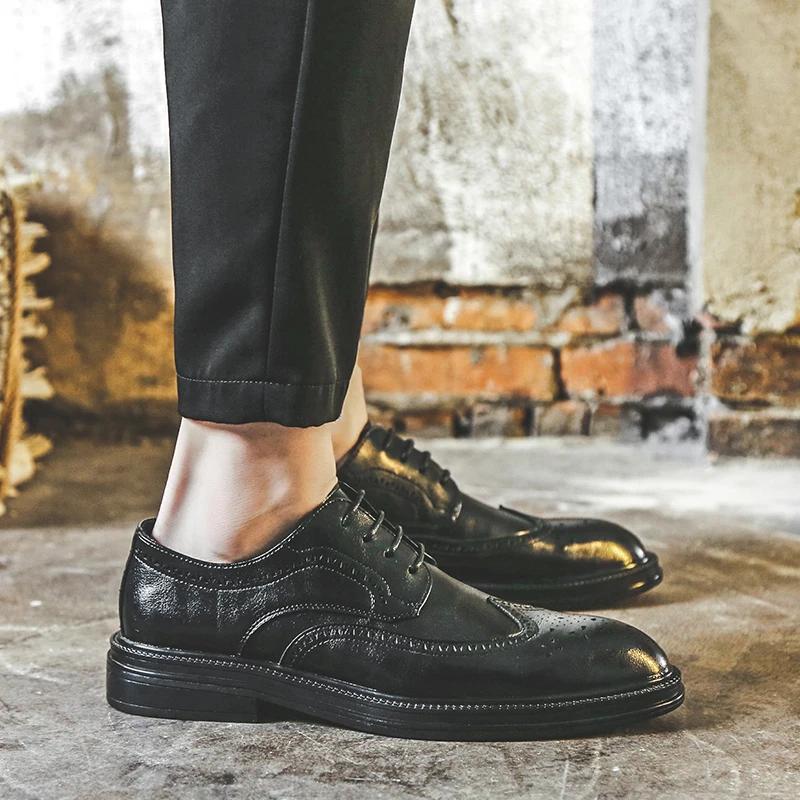 Мужские повседневные кожаные туфли, мокасины ручной работы, мужские кожаные туфли на шнуровке, деловые туфли Оксфорды, свадебные туфли жениха 38-44 44 чёрный
Мужские повседневные кожаные туфли, мокасины ручной работы, мужские кожаные туфли на шнуровке, деловые туфли Оксфорды, свадебные туфли жениха 38-44 44 чёрный