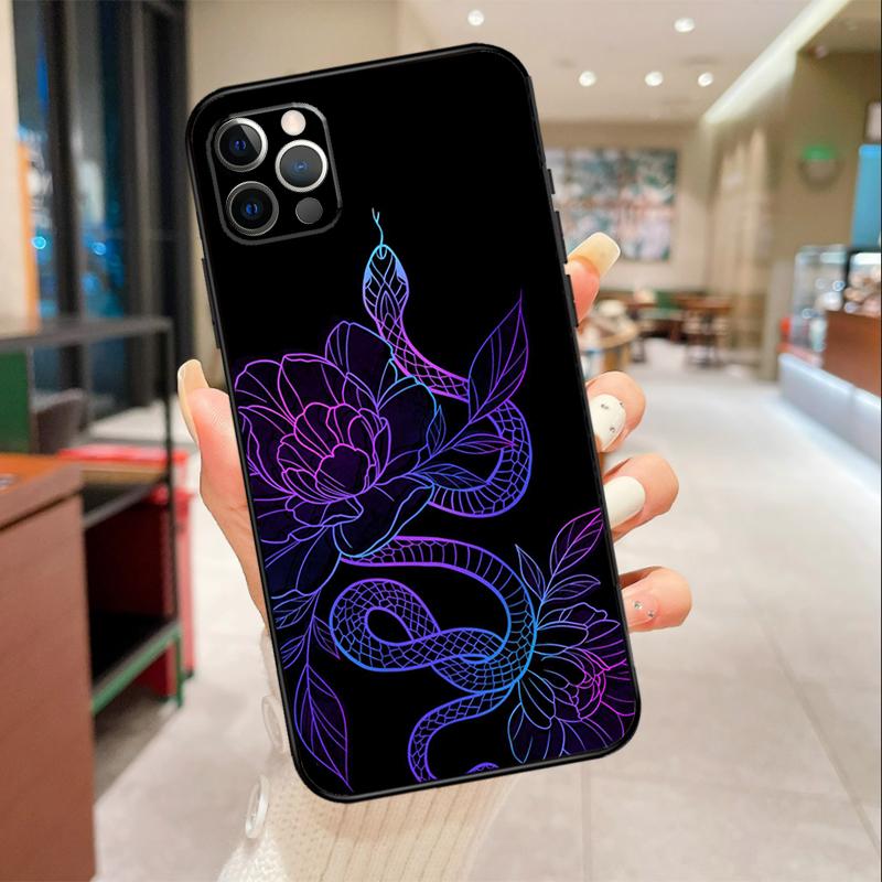 Snake Flower Phone Case For iPhone 17 16 15 14 13 12 11 Pro Max mini 16 Plus 16e 17 Air Protective Cover iPhone 17 Pro
Snake Flower Phone Case For iPhone 17 16 15 14 13 12 11 Pro Max mini 16 Plus 16e 17 Air Protective Cover iPhone 17 Pro