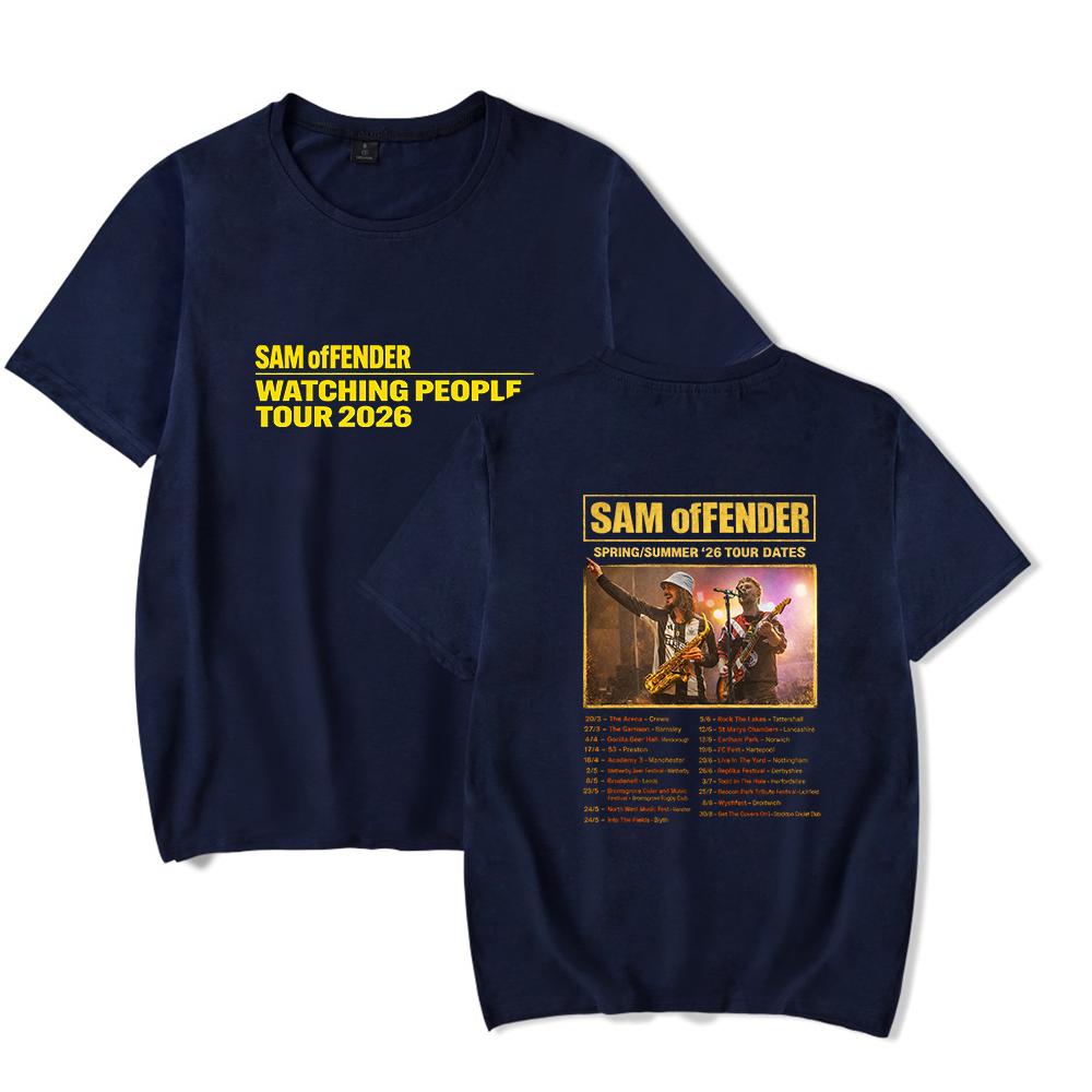 Sam Fender 2026 Tour People Watching Merch Tshirt 2026 tour Merch Cool Print Tops for Unisex and Women Streetwear 4XL
Sam Fender 2026 Tour People Watching Merch Tshirt 2026 tour Merch Cool Print Tops for Unisex and Women Streetwear 4XL