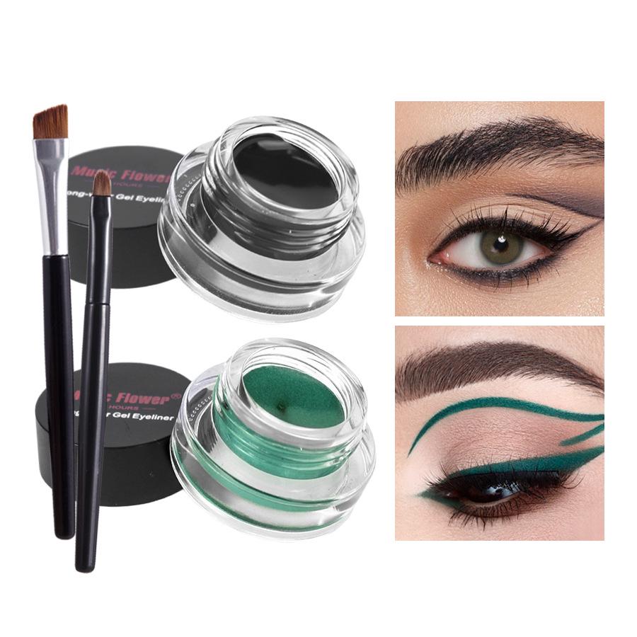 Music Flower Smudge-Proof Waterproof Sweat-Resistant Oil-Proof Long-Lasting Gel Eyeliner 3g x 2
Music Flower Smudge-Proof Waterproof Sweat-Resistant Oil-Proof Long-Lasting Gel Eyeliner 3g x 2