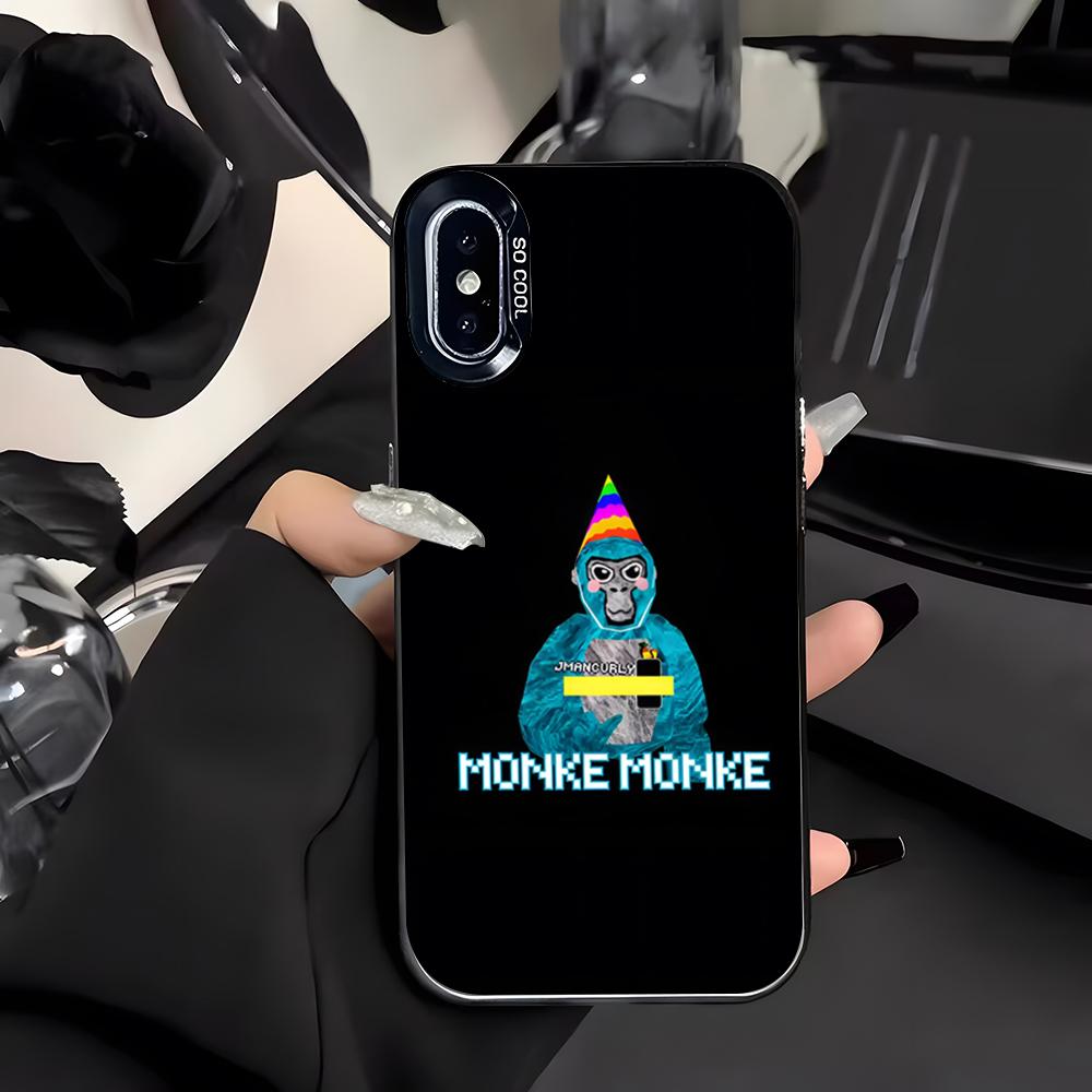 Gorilla Tag Monkey Phone Case For IPhone 17 Air 16 E 15 14 Plus 13 12 11 Pro Max Colored Silver Cover iPhone 15
Gorilla Tag Monkey Phone Case For IPhone 17 Air 16 E 15 14 Plus 13 12 11 Pro Max Colored Silver Cover iPhone 15