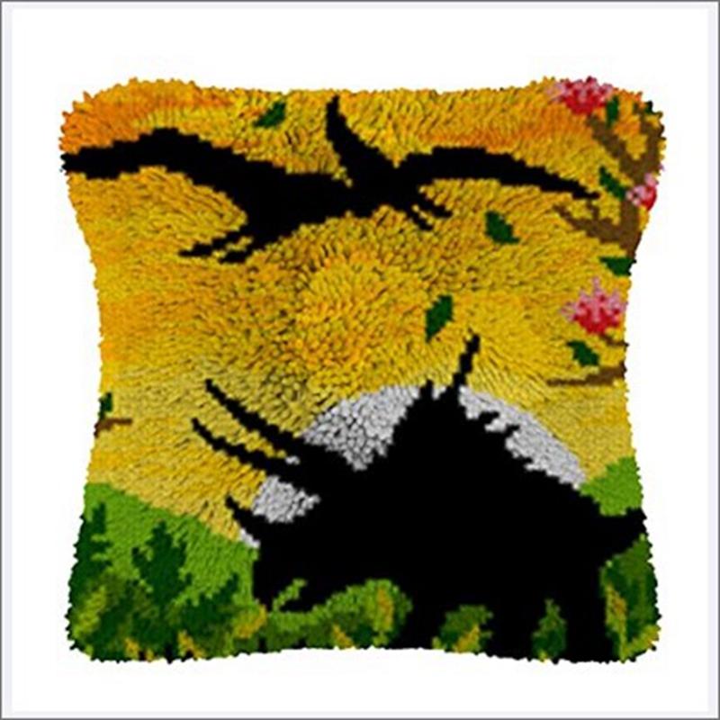 Дика природа Тварин Килимки для вишивання гачком з петлями Подушка Смірна Пакет Килим Вишивка гачком з петлями Набір для вишивання хрестиком Подушка Knooppakket
Дика природа Тварин Килимки для вишивання гачком з петлями Подушка Смірна Пакет Килим Вишивка гачком з петлями Набір для вишивання хрестиком Подушка Knooppakket