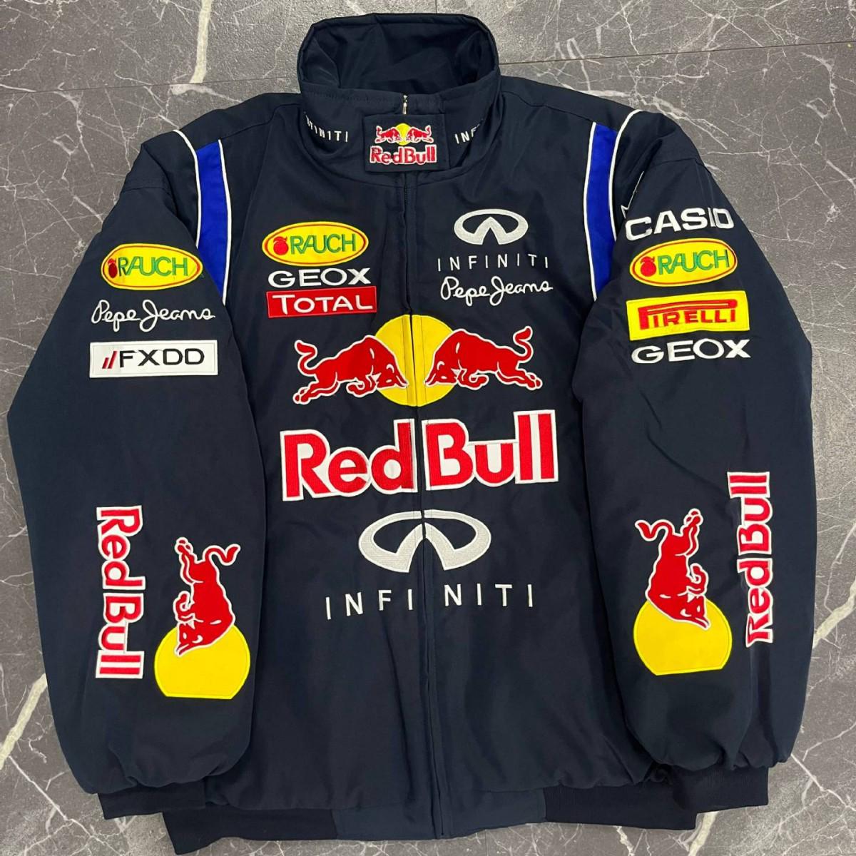 Export Cross-border Bestseller F1 Racing Motorcycle Suit: Full Embroidery, Riding Suit, Winter Wear, Cotton-Padded Jacket. XL
Export Cross-border Bestseller F1 Racing Motorcycle Suit: Full Embroidery, Riding Suit, Winter Wear, Cotton-Padded Jacket. XL
