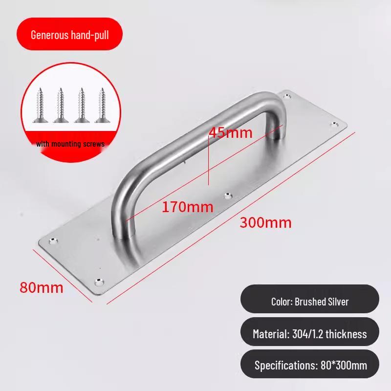 Jun Dingying 304 Brushed Stainless Steel Sliding Door Handle
Jun Dingying 304 Brushed Stainless Steel Sliding Door Handle