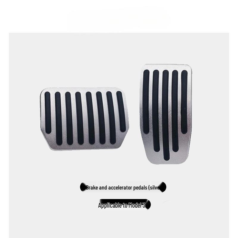 Tesla Model Y/3 Accelerator & Brake Aluminum Alloy Foot Pedal Protector (Refresh Version)
Tesla Model Y/3 Accelerator & Brake Aluminum Alloy Foot Pedal Protector (Refresh Version)