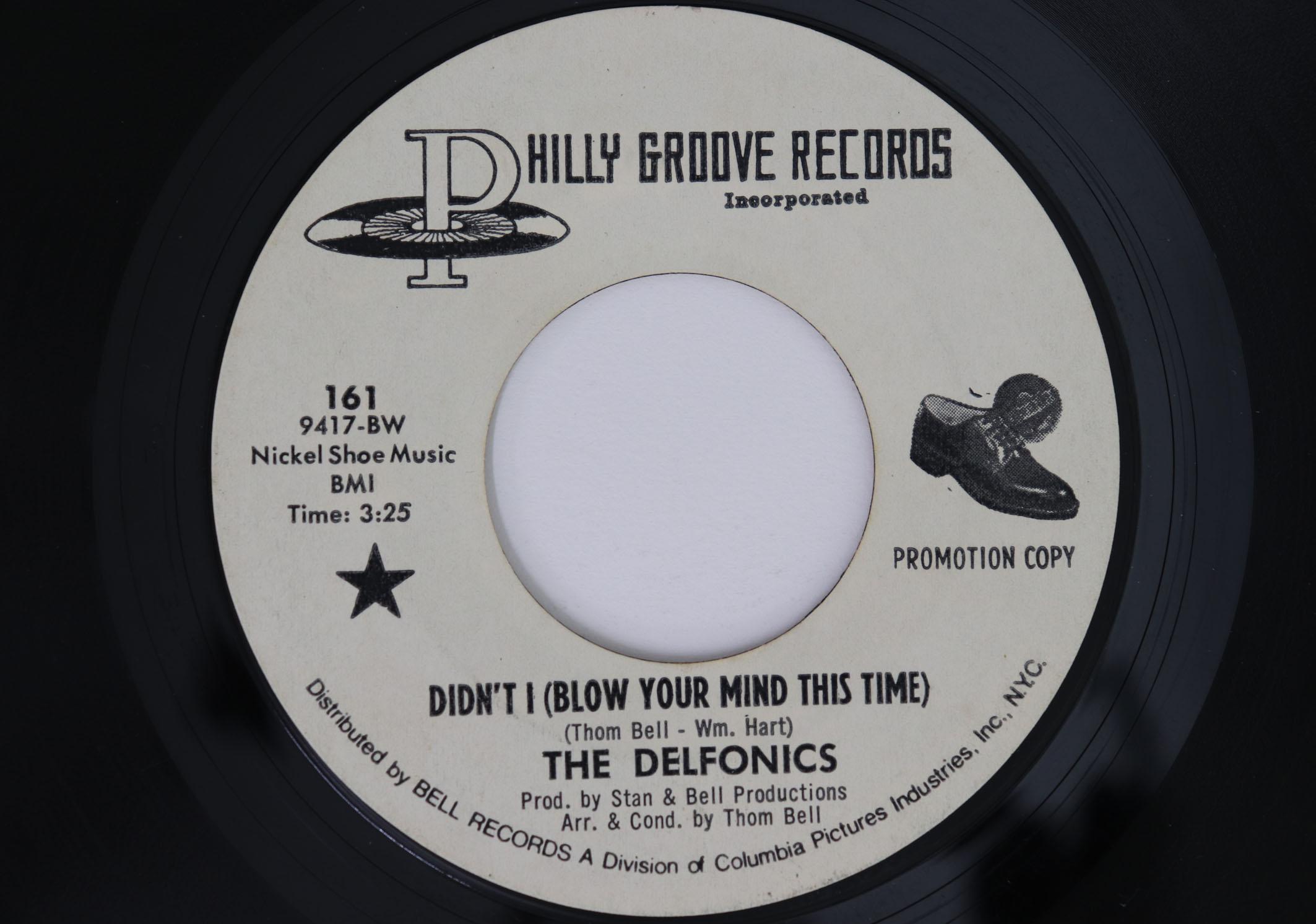 7inch Record DELFONICS Didnt I Blow Your Mind This Time 161PROMO PHILLY GROOVE 1969 US SoulFunk Used
7inch Record DELFONICS Didnt I Blow Your Mind This Time 161PROMO PHILLY GROOVE 1969 US SoulFunk Used