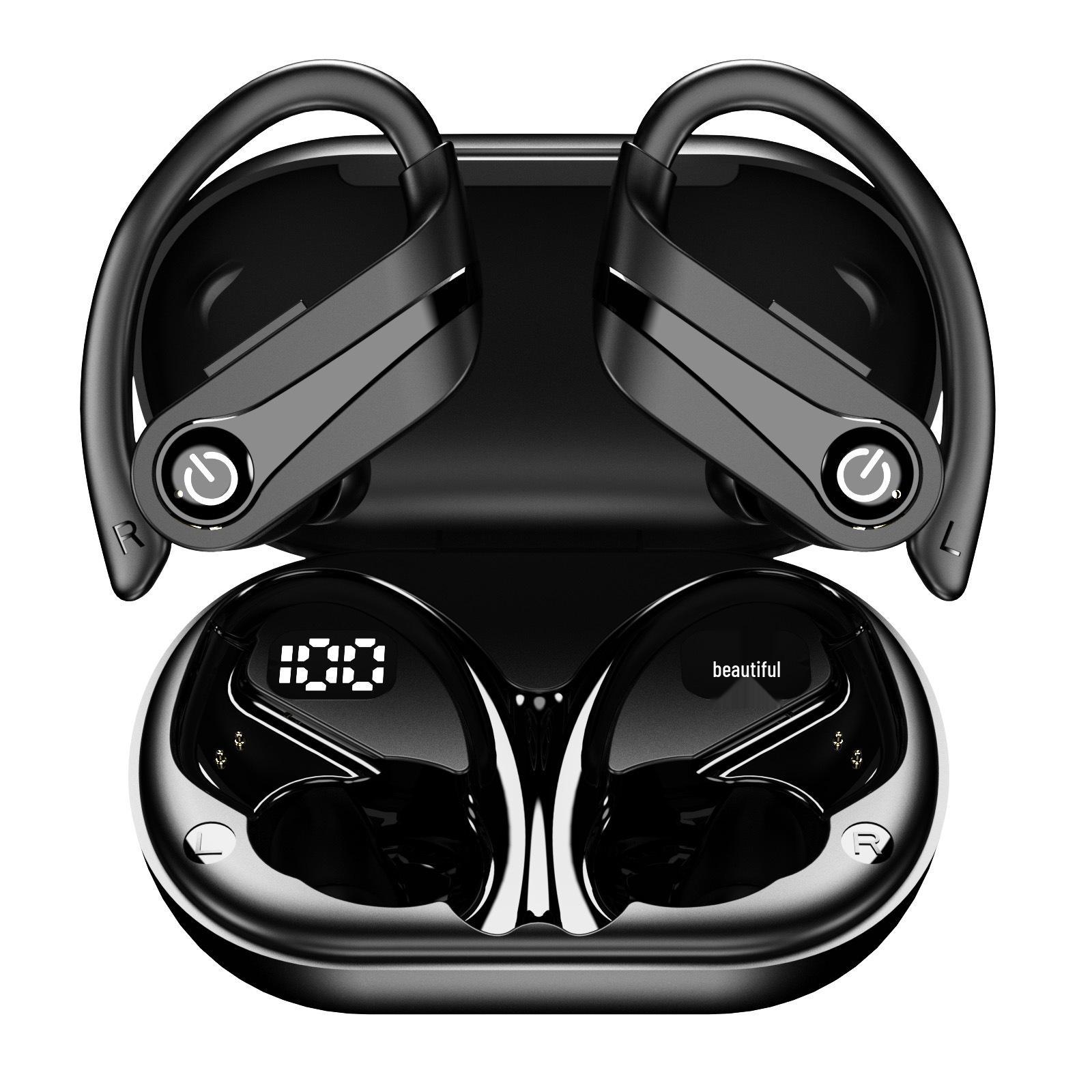 Беспроводная спортивная Bluetooth-гарнитура с заушным креплением — два уха, водонепроницаемая, с шумоподавлением, с длительным сроком службы батареи
Беспроводная спортивная Bluetooth-гарнитура с заушным креплением — два уха, водонепроницаемая, с шумоподавлением, с длительным сроком службы батареи