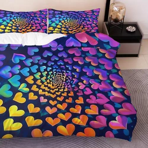 Love Heart Soft Duvet Cover Love Heart Background Theme Soft Duvet Cover Suitable for Children, Children Kids plus Adult Peoples Warm Soft plus 135*200cm Eu-Single
Love Heart Soft Duvet Cover Love Heart Background Theme Soft Duvet Cover Suitable for Children, Children Kids plus Adult Peoples Warm Soft plus 135*200cm Eu-Single