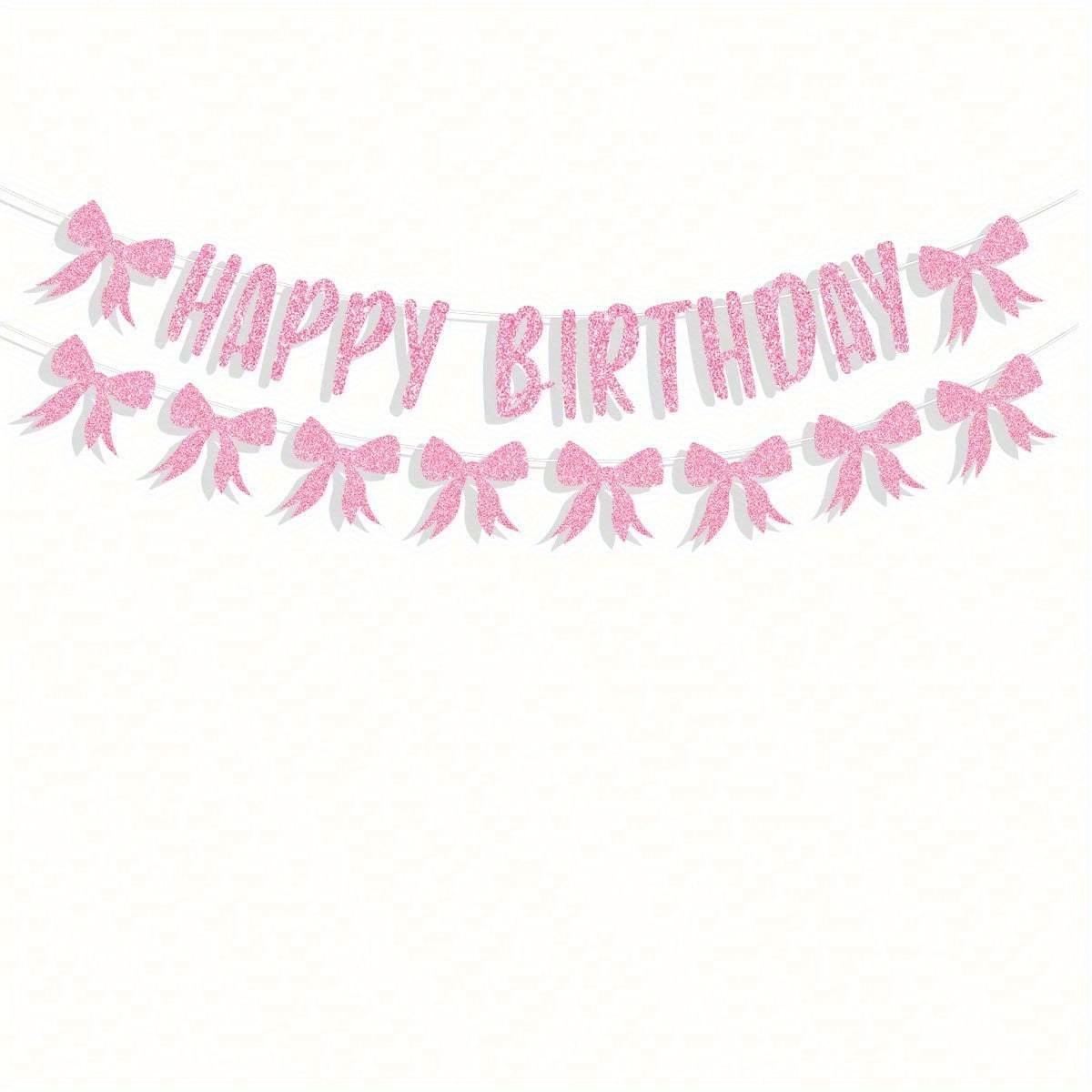 1 Set Pink Bow Sequin Happy Birthday Banner, Birthday Party Decoration Supplies Background розовый
1 Set Pink Bow Sequin Happy Birthday Banner, Birthday Party Decoration Supplies Background розовый